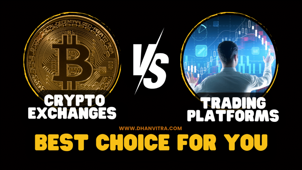 Crypto exchanges vs trading platforms comparison for investors