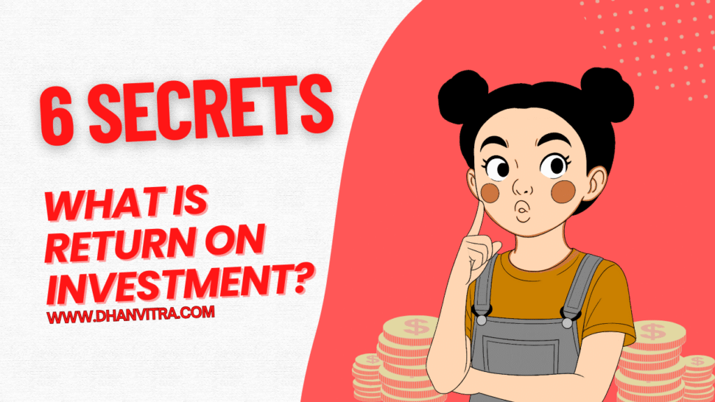 What Is Return on Investment (ROI) concept with profit growth and financial success strategies