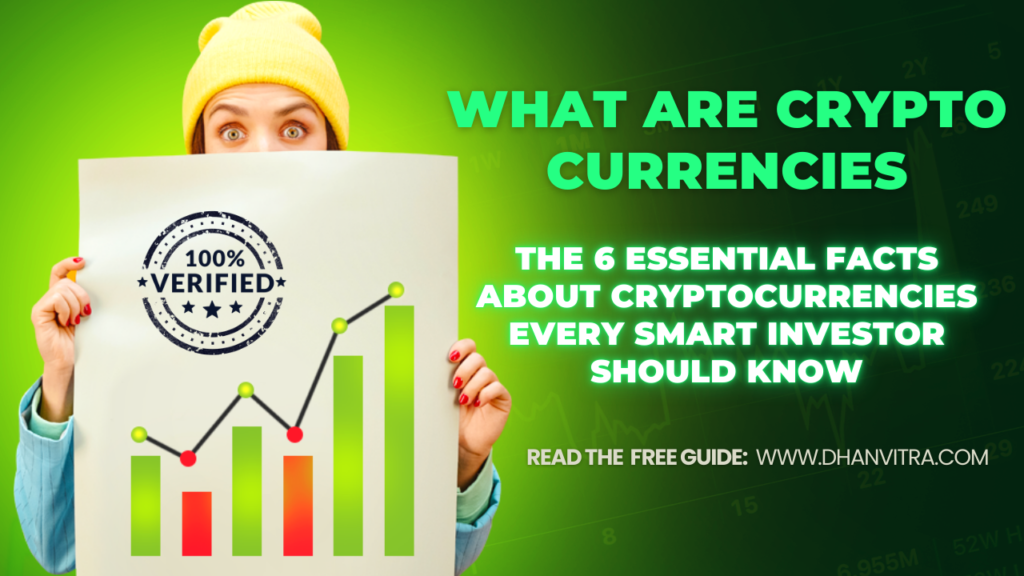 What Are Cryptocurrencies : popular cryptocurrencies like Bitcoin and Ethereum with digital blockchain background for smart investors